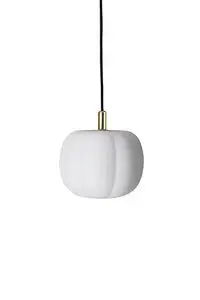 Made By Hand  - Pepo Pendant Small Ø20 Brass Top - Opal